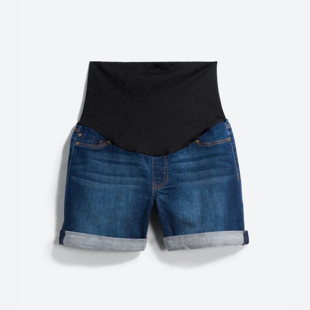 EUC Liverpool Maternity Jean Short - Sz 12